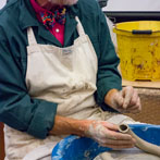 Oxford Ceramics Fair 2015, Toff Milway demonstration